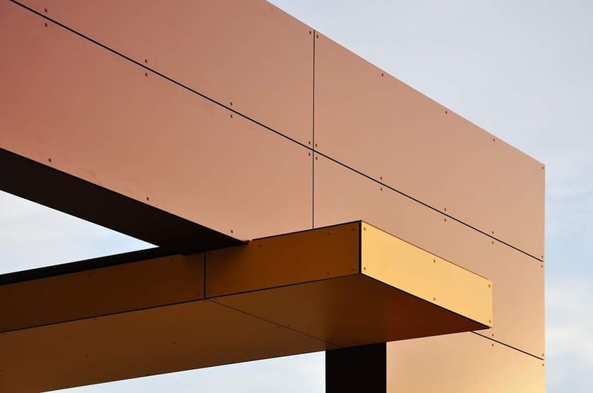 Opaque plastic laminate wall panel FUNDERMAX EXTERIOR By Kalikos