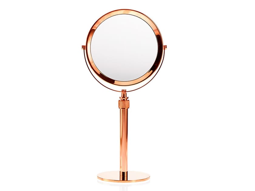 Round countertop shaving mirror SP 13 by DECOR WALTHER