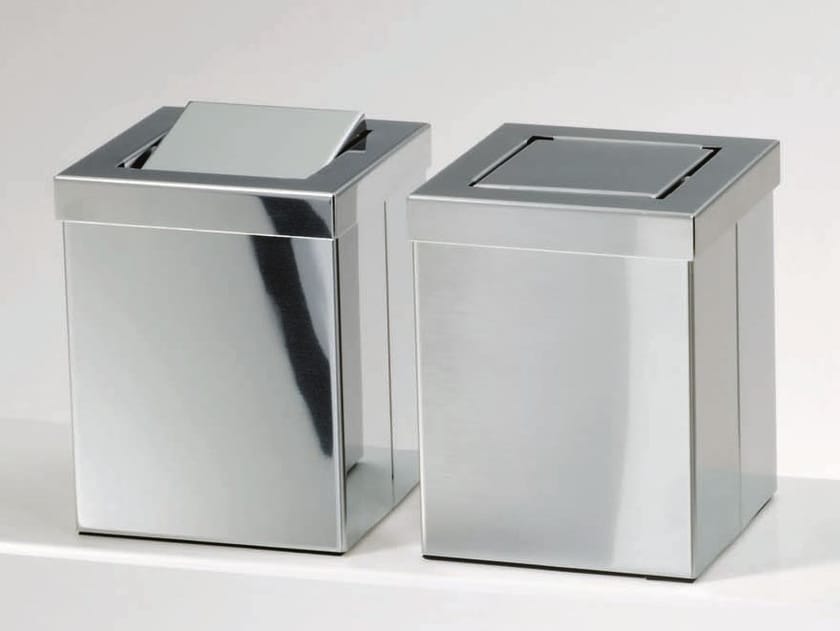 STEEL BATHROOM WASTE BIN DW 1130 BY DECOR WALTHER