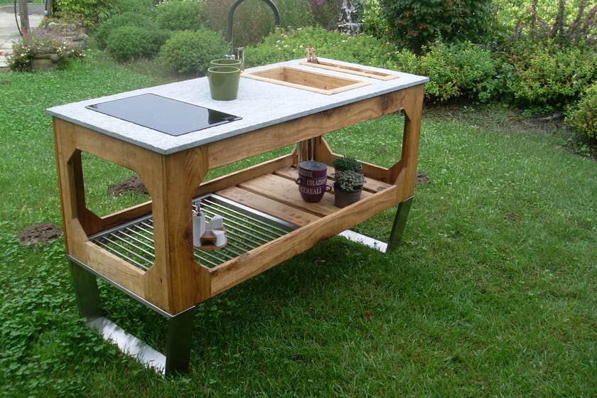 Electric outdoor kitchen WINDOW By Lgtek Outdoor