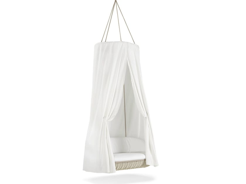 Garden hanging chair SwingUs Canopy by Dedon design Daniel Pouzet