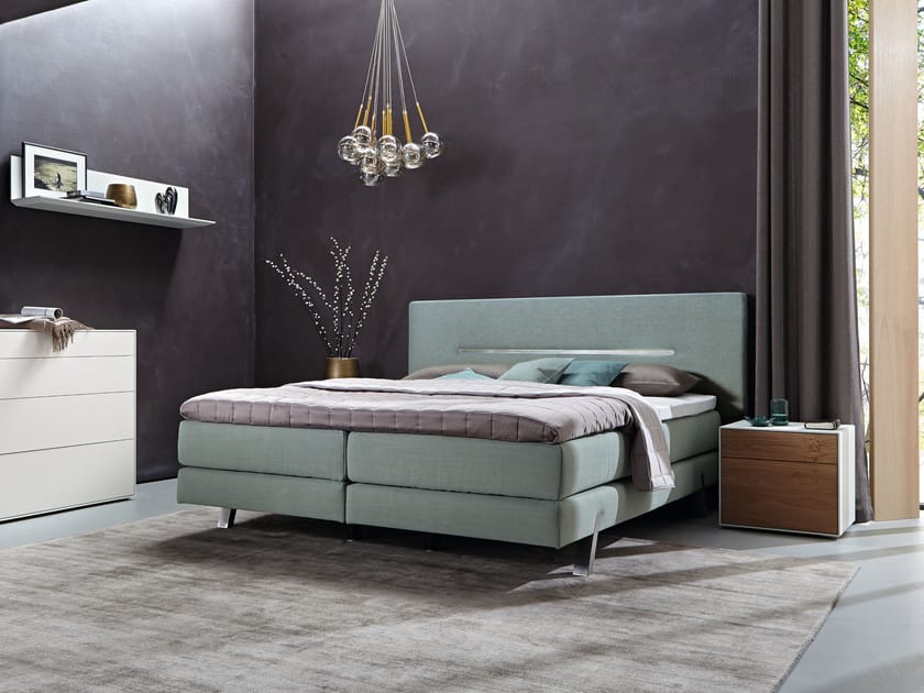 BOXSPRING SUITE HARMONY Upholstered bed by HülstaWerke Hüls