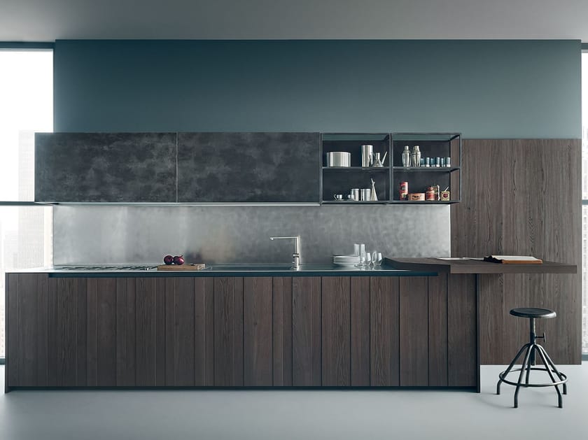 Oak kitchen FIFTY Composition 02 by Zampieri Cucine design Stefano
