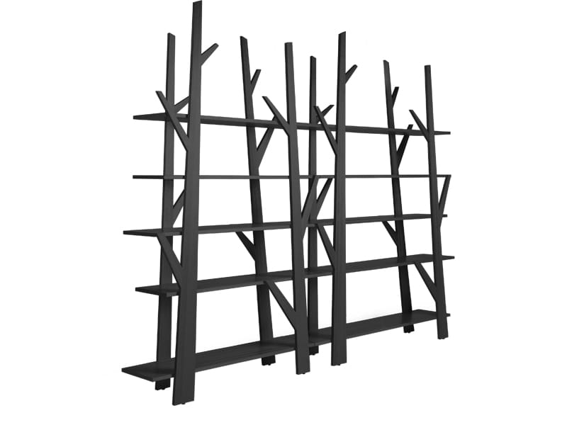 Modular plywood bookcase JUNIPER by COBONPUE design