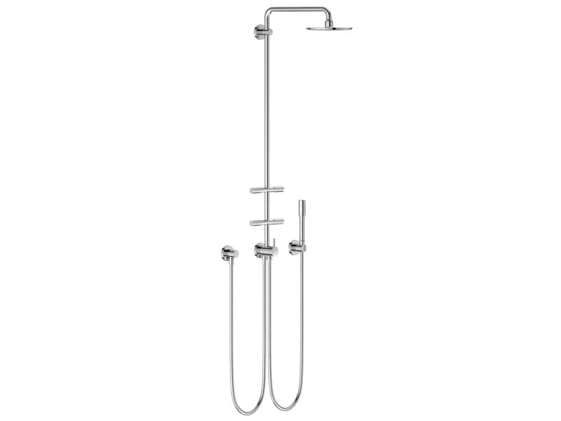Shower panel with overhead shower RAINSHOWER® SYSTEM By Grohe