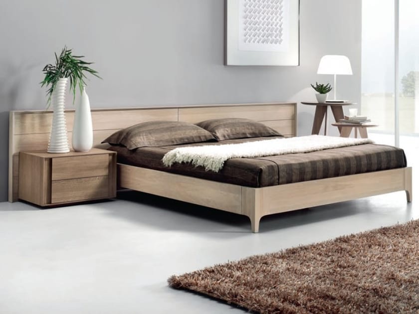 Oak double bed INNOVA by Domus Arte