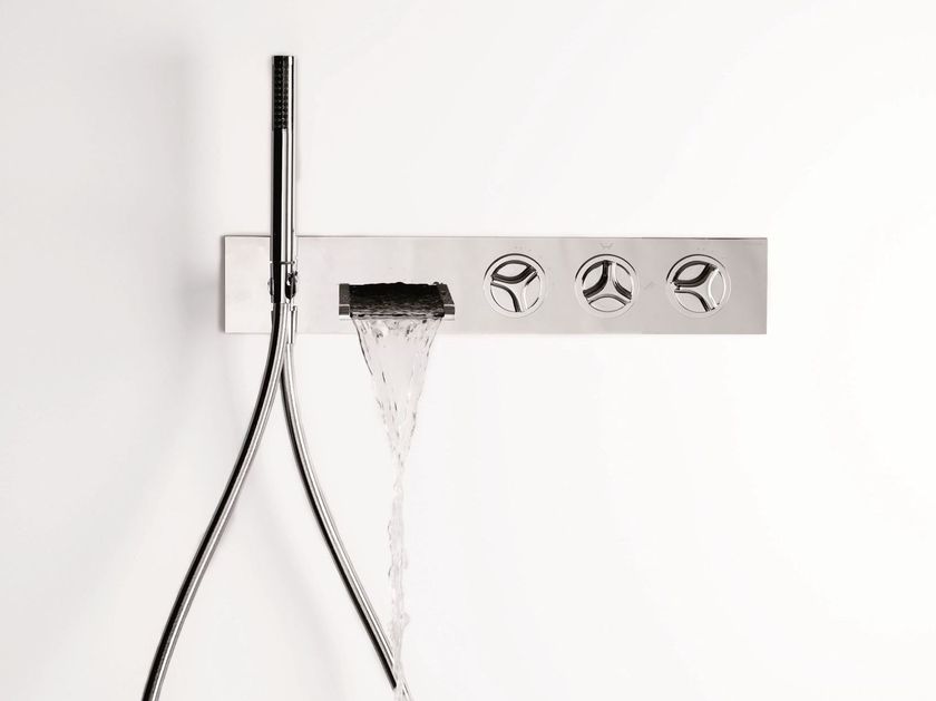 CLOCK WORK Wallmounted bathtub set by RITMONIO