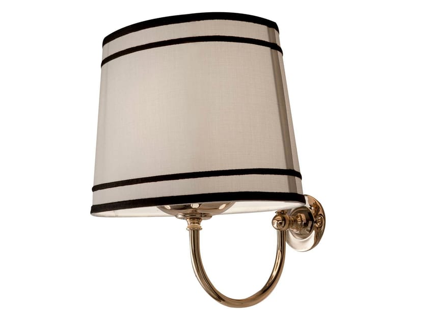 Fabric bathroom wall lamp BLACK CLOUD by GENTRY HOME