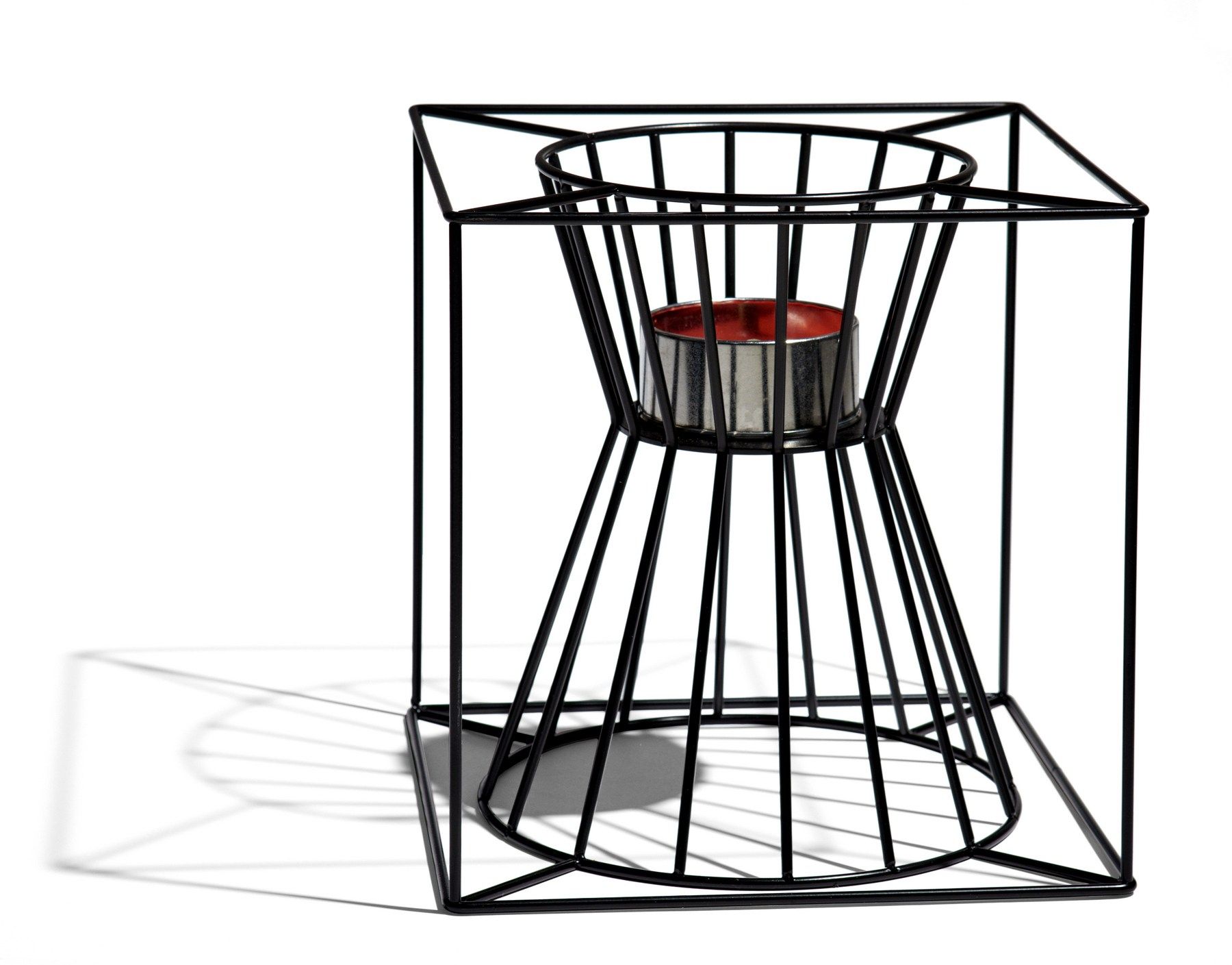 Steel fire baskets BOO Open outdoor fireplace by Skargaarden design