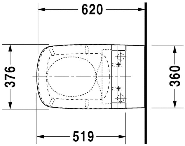 DURASTYLE Wallhung toilet by DURAVIT design Matteo Thun & Partners