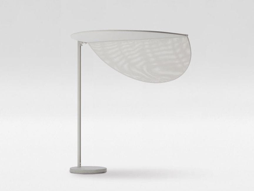 Offset adjustable Garden umbrella OMBRA by Paola Lenti design Bestetti
