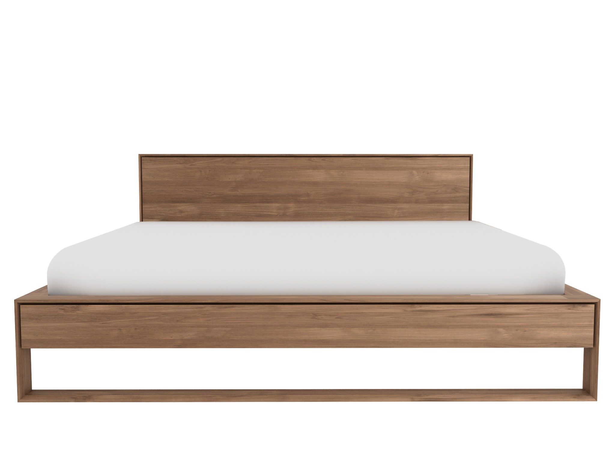 Teak double bed TEAK NORDIC II BED Teak Nordic Collection by Ethnicraft