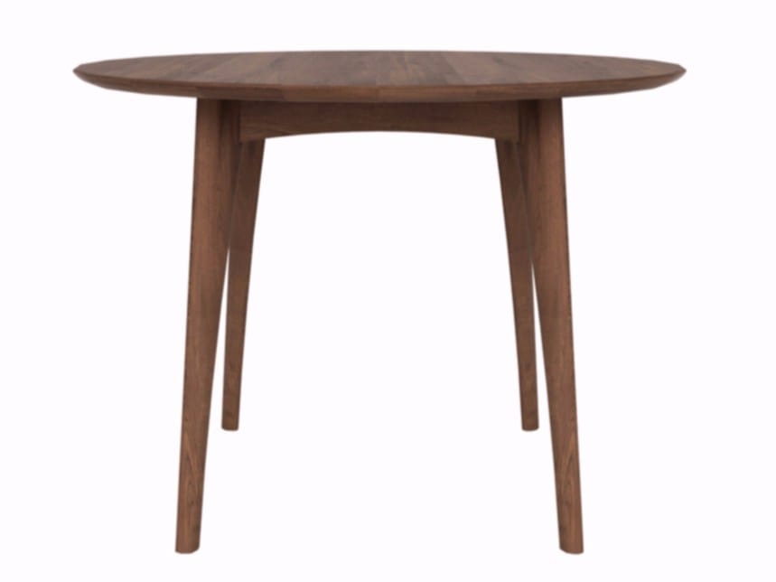 WALNUT OSSO Round table by Ethnicraft