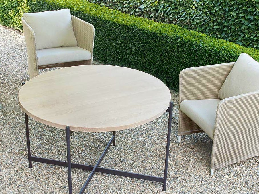 HERON Garden table by Paola Lenti design Francesco Rota