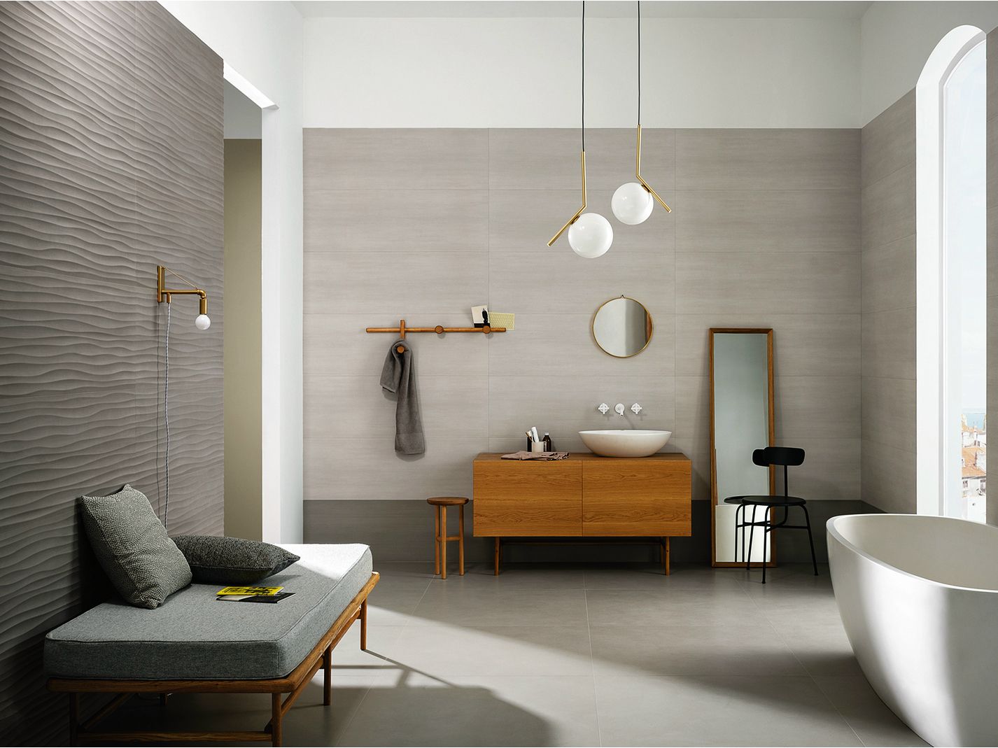 Whitepaste wall tiles MATERIKA by MARAZZI