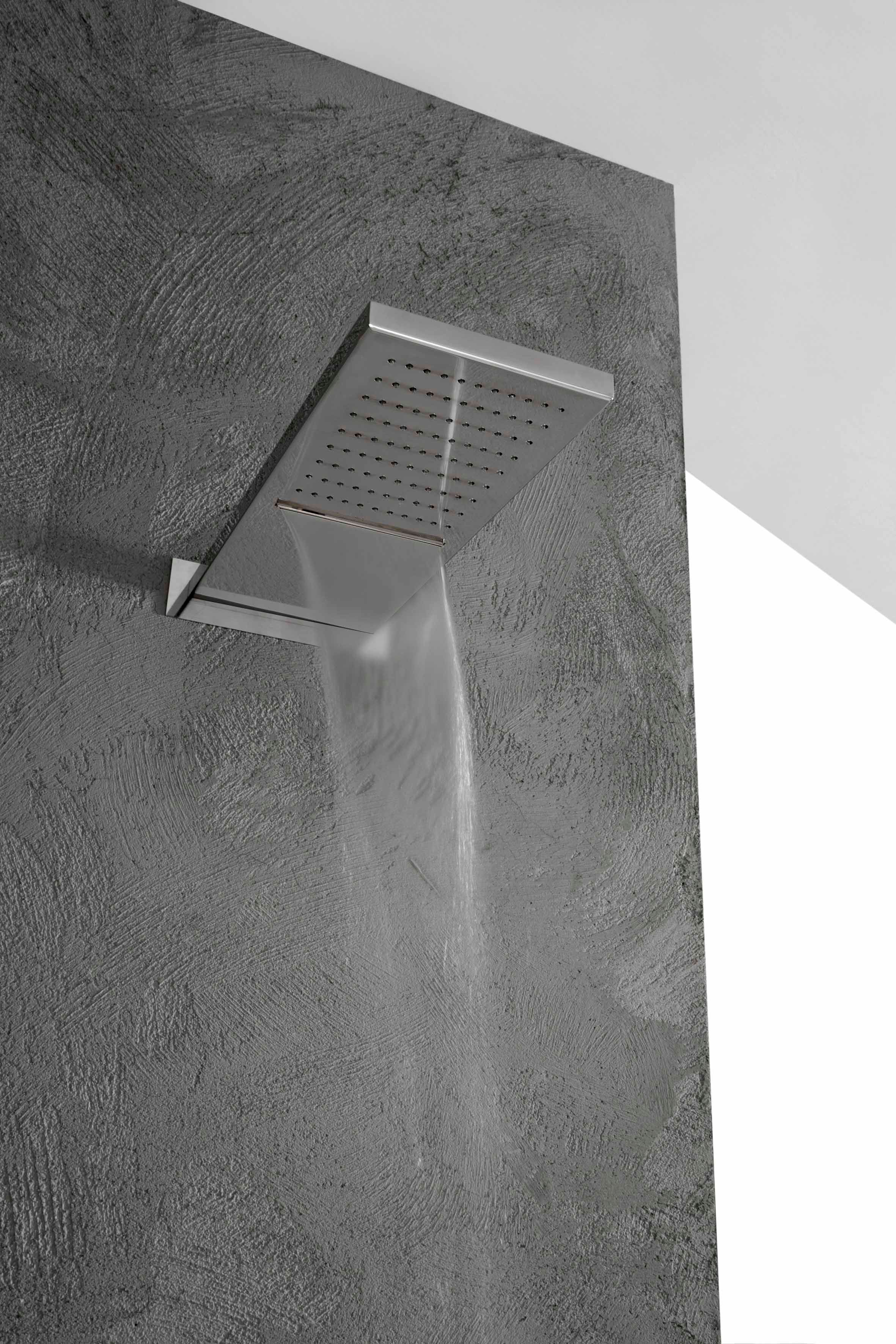 WALLMOUNTED WATERFALL SHOWER SHOWERS LINE BY 3M
