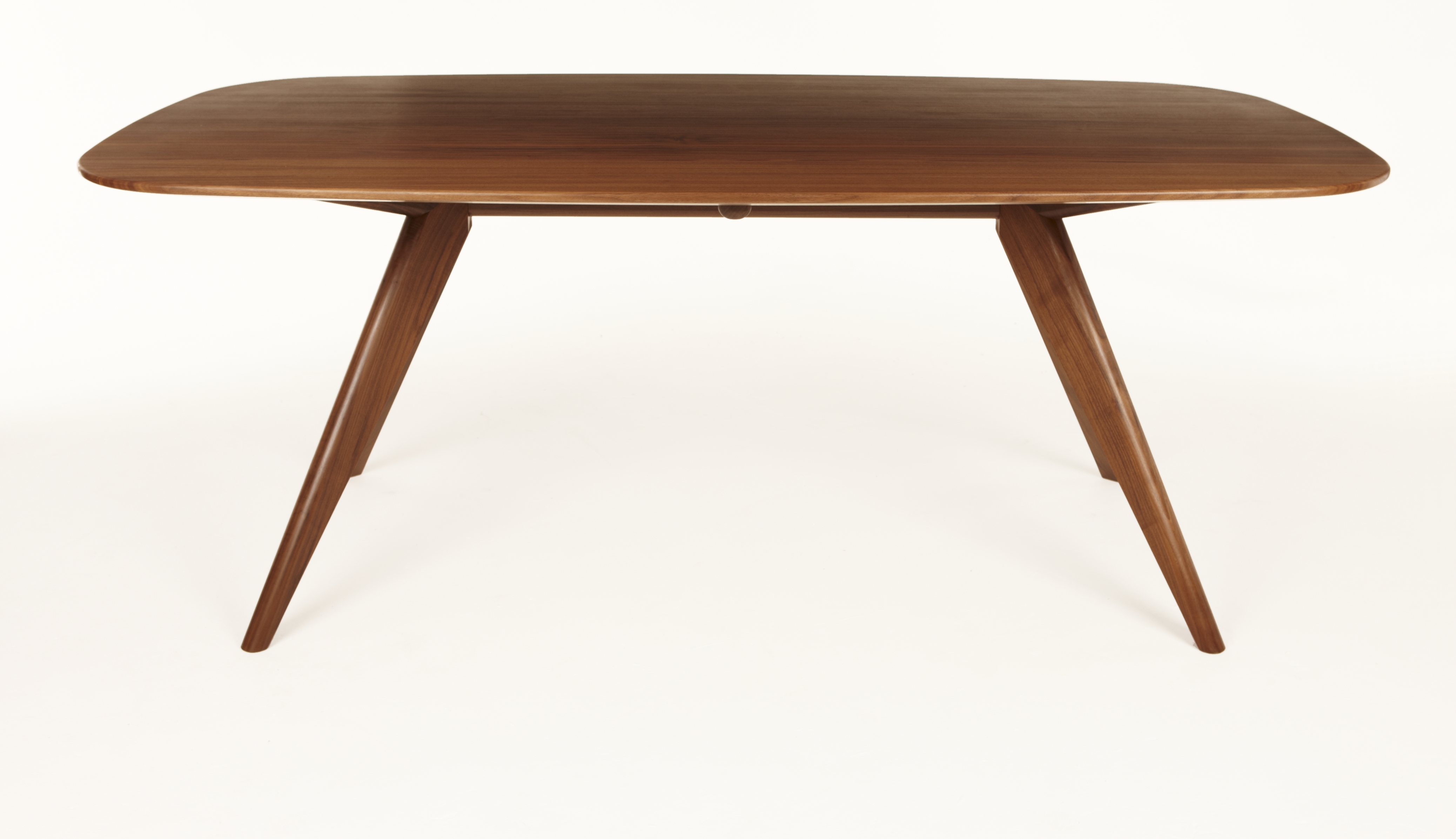 Declikdeco  Table à manger noyer Pam  pas cher Achat / Vente Tables à