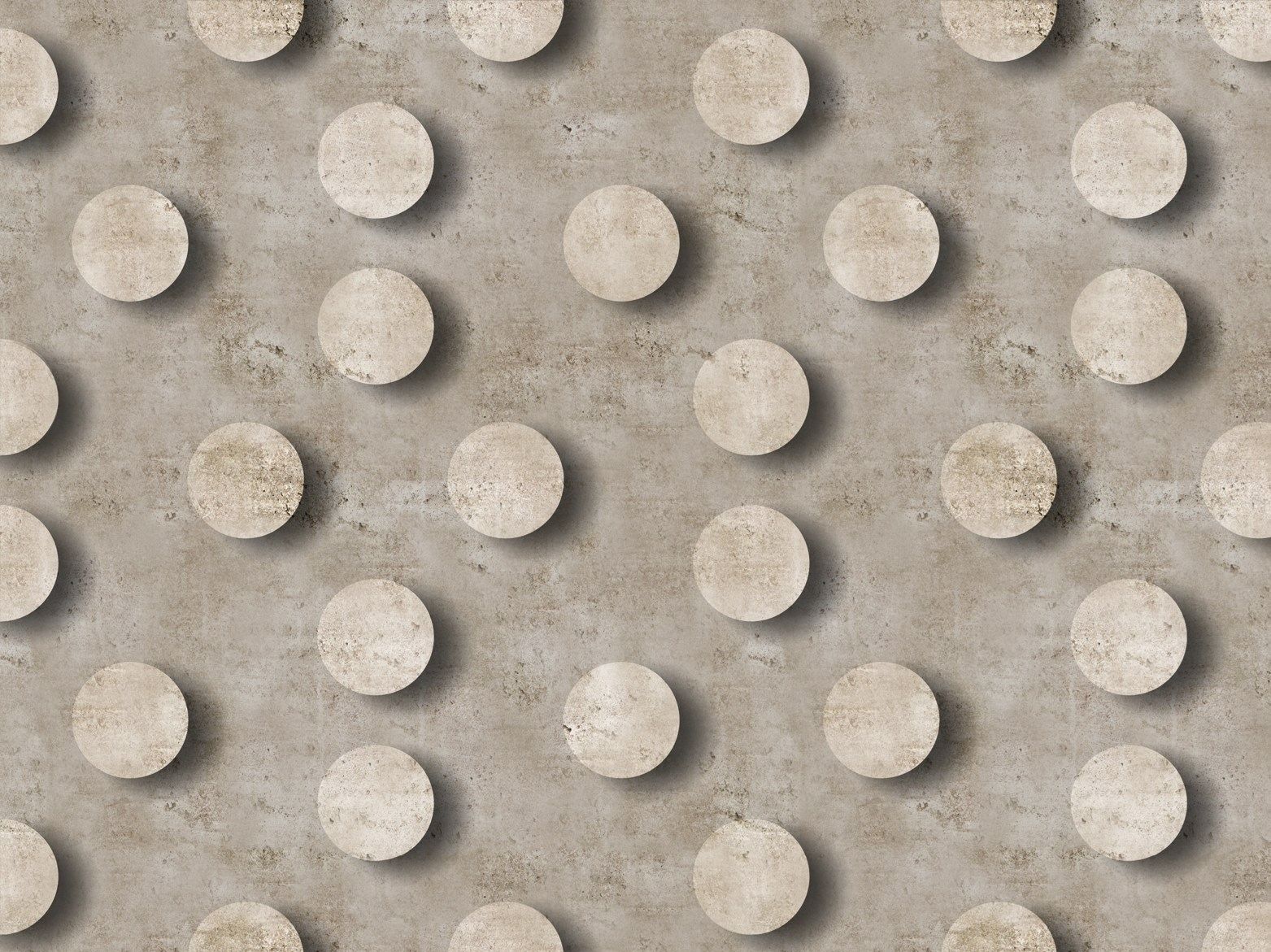 Dotted outdoor wallpaper POSITIVE by Wall&decò design BPM Studio