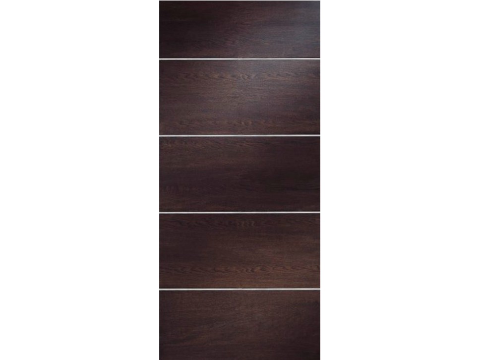 PANNEAU EN PLACAGE DE BOIS POUR PORTE D'ENTRÉE PAN165 LIGNE VENEERED BY