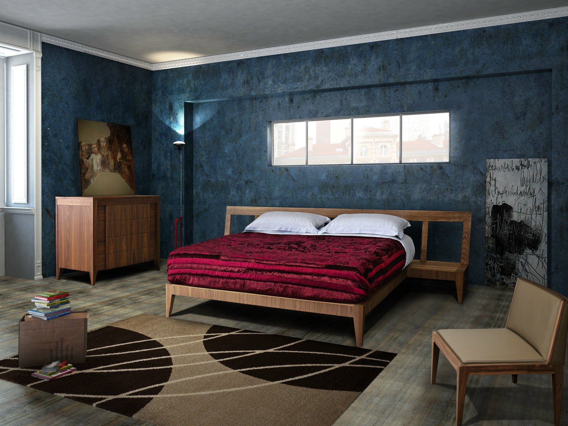 MAGIC DREAM Bed by Morelato design Giuseppe Viganò