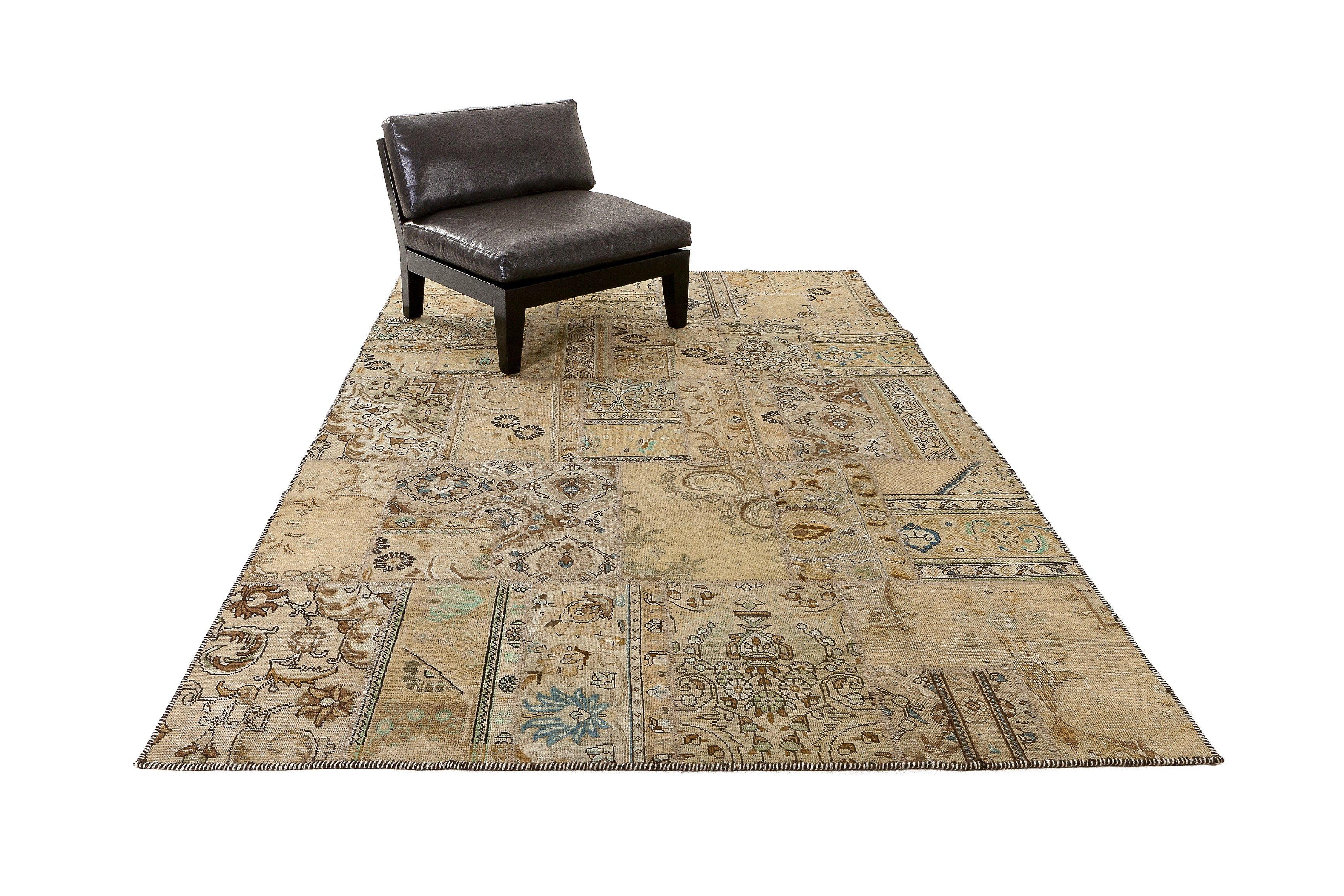 VINTAGE PATCHWORK CARPET Patchwork rug by EBRU