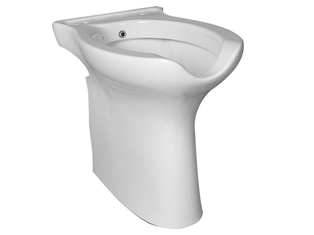 BAGNOSICURO®ROSSARI Toilet for disabled with bidet by PONTE GIULIO