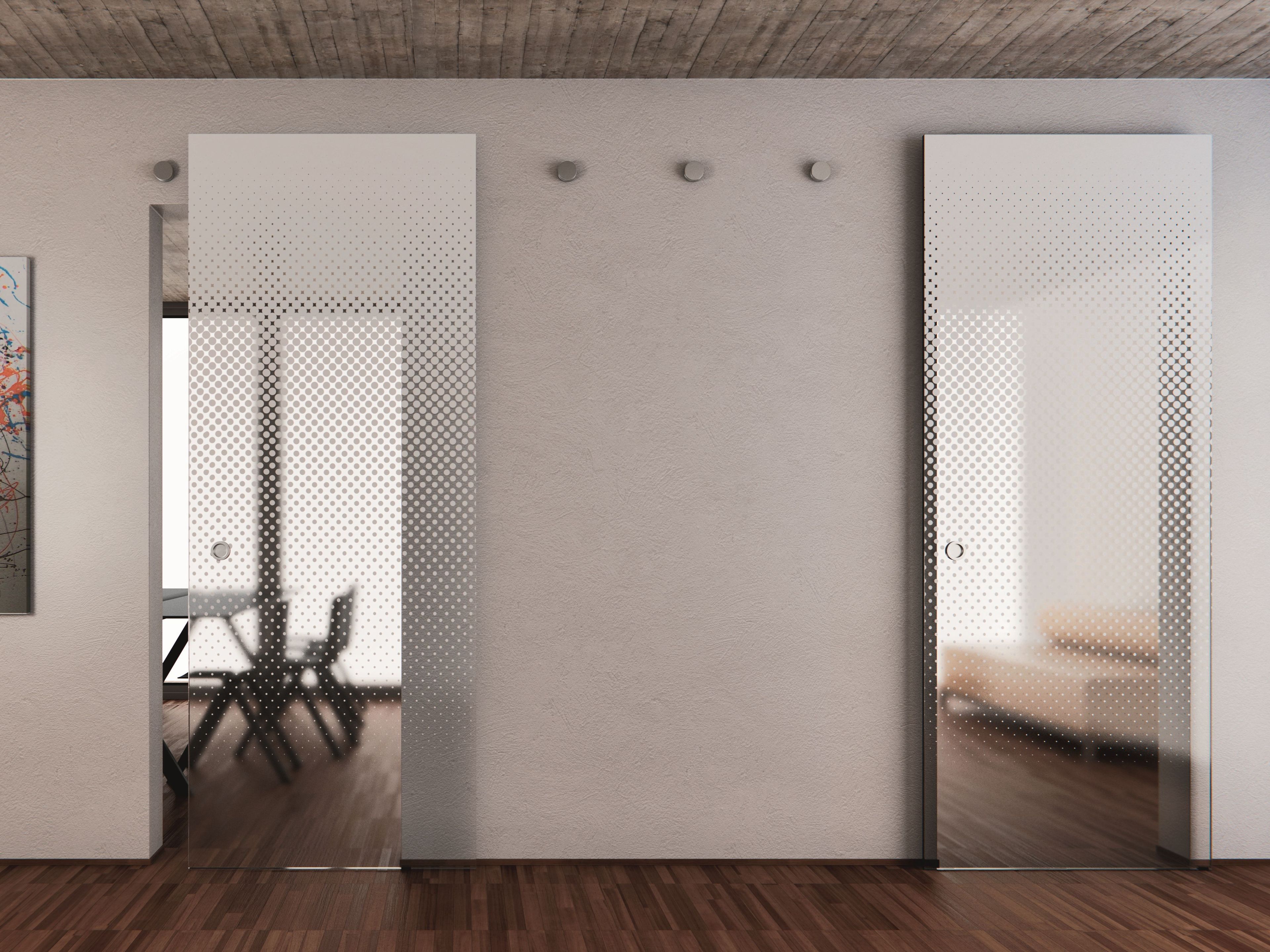 VITRUMMOVE MULTY Glass door by BLUINTERNI