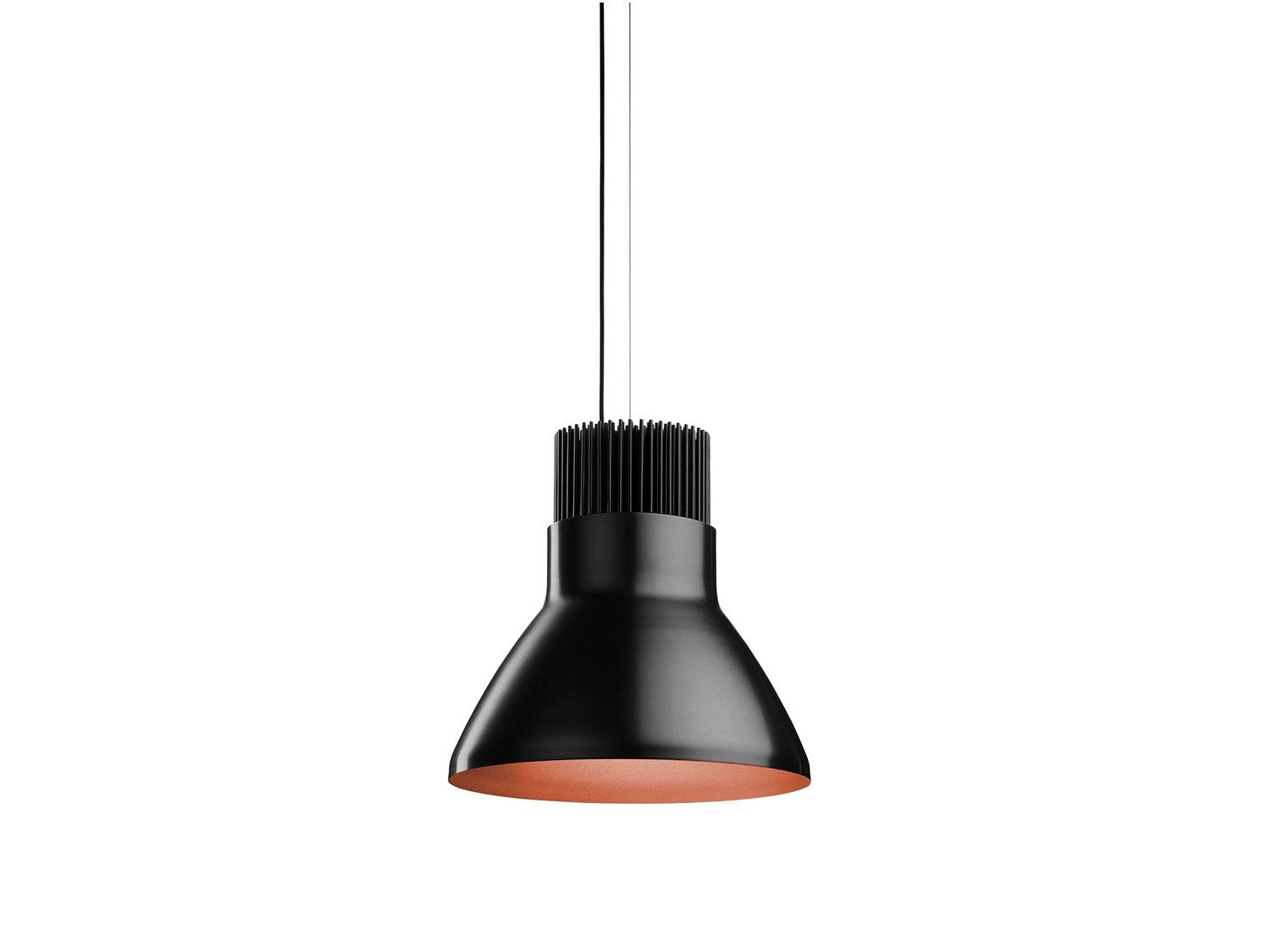 LED direct light pendant lamp LIGHT BELL by FLOS design Piero Lissoni