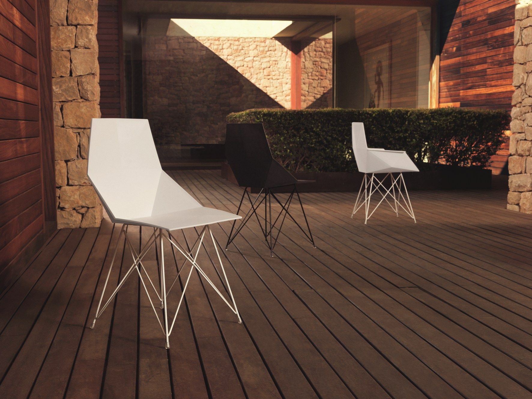 FAZ Chair by VONDOM design Ramón Esteve