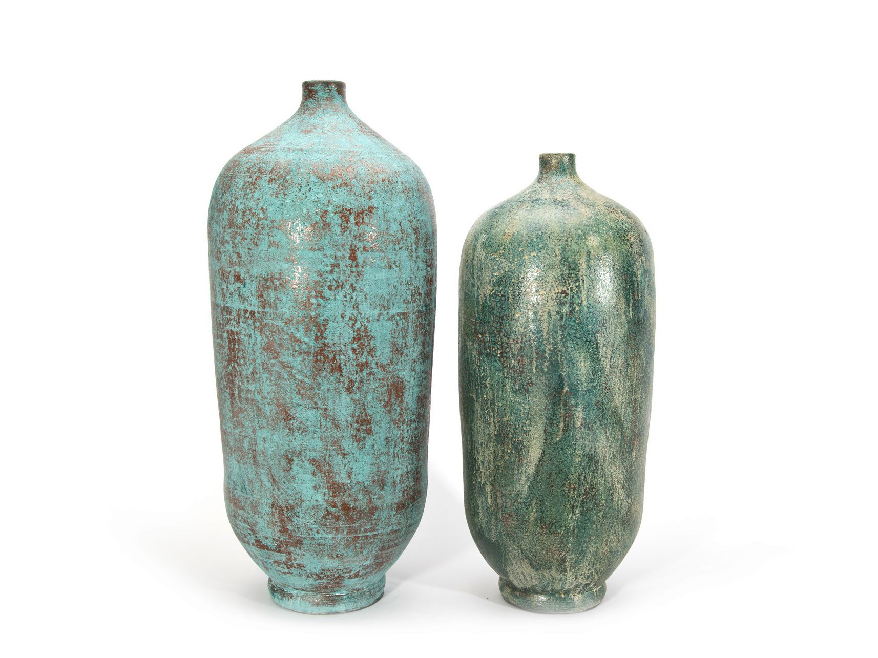 Terracotta vase TEAL by NORR11