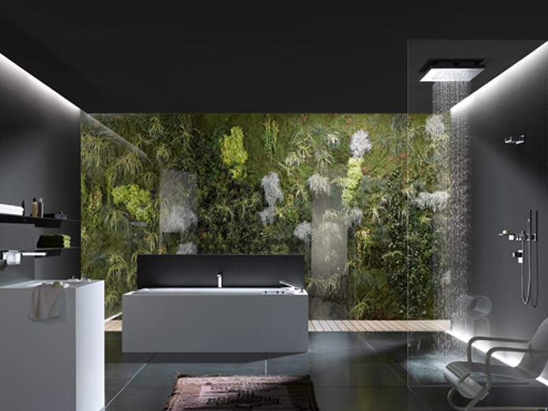 Builtin rain shower BIGRAIN by Dornbracht design Sieger Design