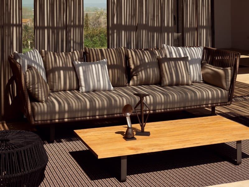 TABLE BASSE RECTANGULAIRE TABLE D'APPOINT DE JARDIN BASSE COLLECTION