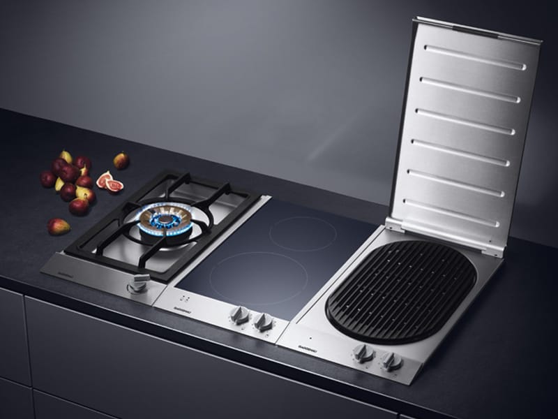 ELECTRIC HOB WITH GRILL VR 230 VARIO 200 SERIES BY GAGGENAU