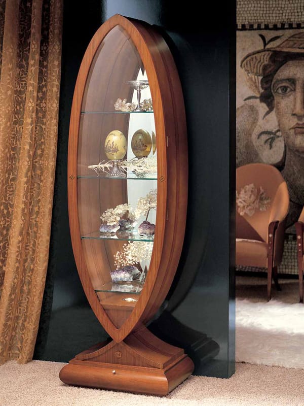 Cherry wood display GOCCIA by Carpanelli Classic