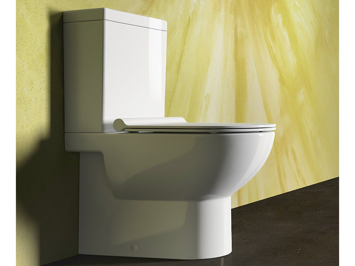 CLOSE COUPLED CERAMIC TOILET SFERA 63 SFERA COLLECTION BY CERAMICA CATALANO