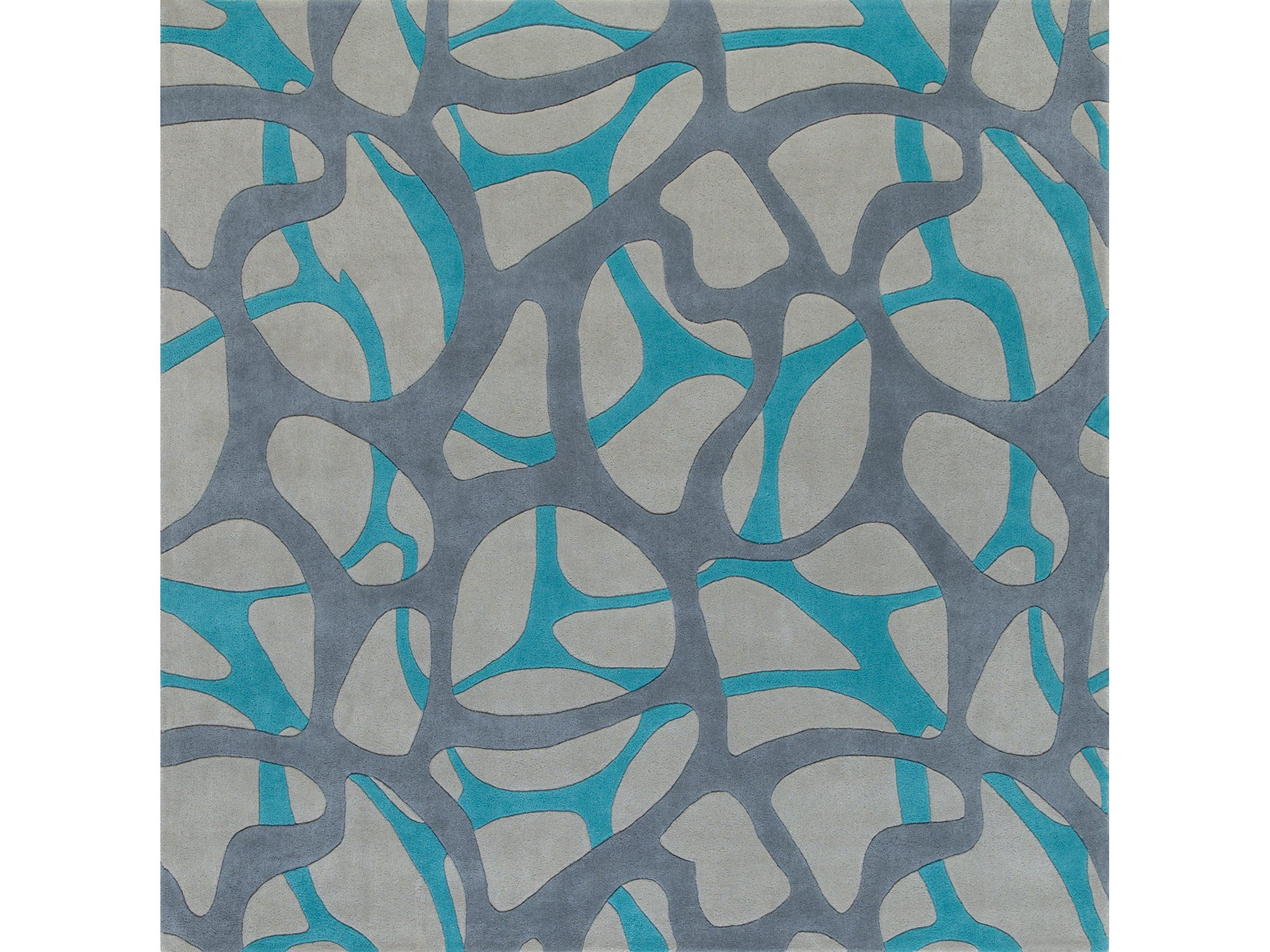 Patterned wool rug SEA SEA by NOW CARPETS design Christian Ghion