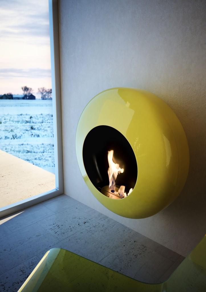 Chimenea en acero al carbono de pared BB_O by ANTRAX IT radiators