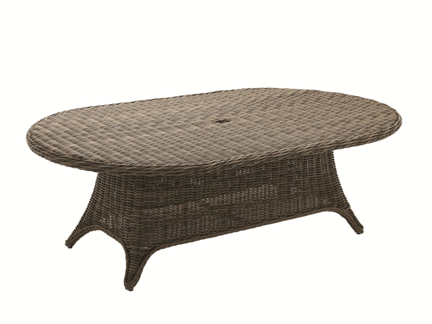 HAVANA Table de jardin ovale by Gloster design Povl Eskildsen