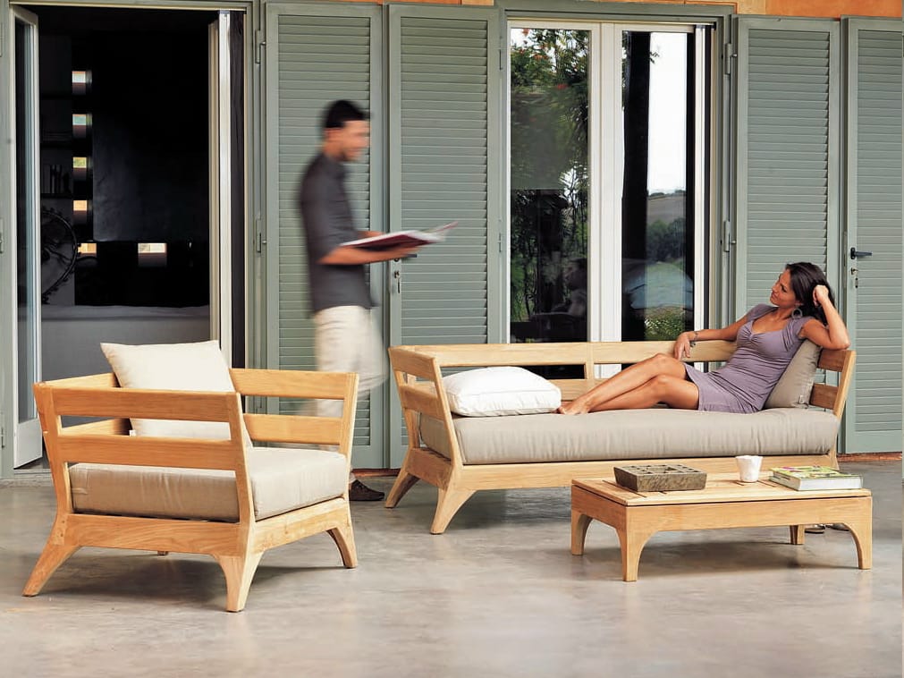 VILLAGE Garden sofa by Ethimo