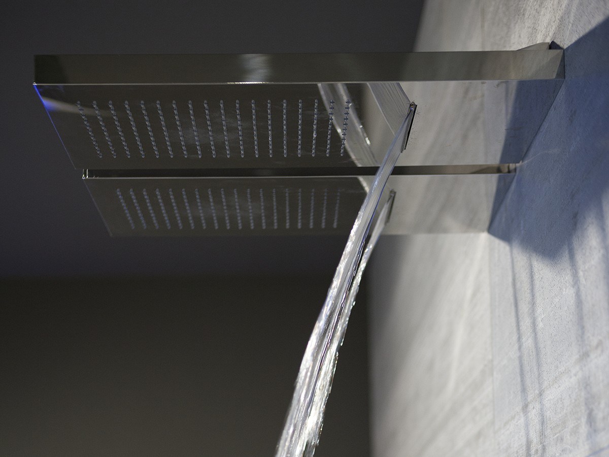 tete de douche cascade mural agua antonio lupi design