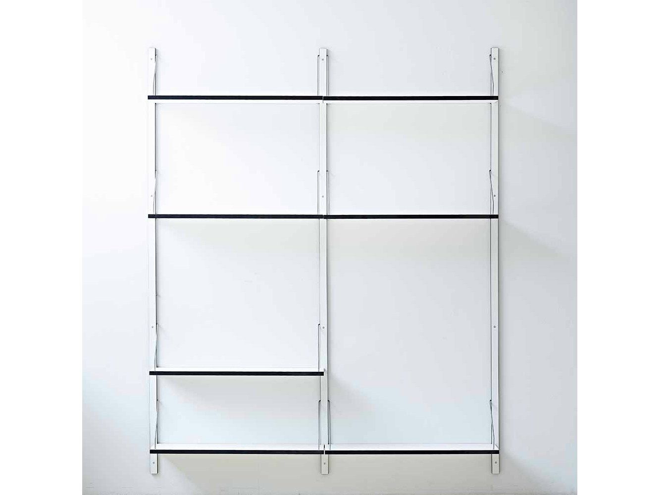 ROYAL SYSTEM® HPL shelving unit by dk3 design Poul Cadovius