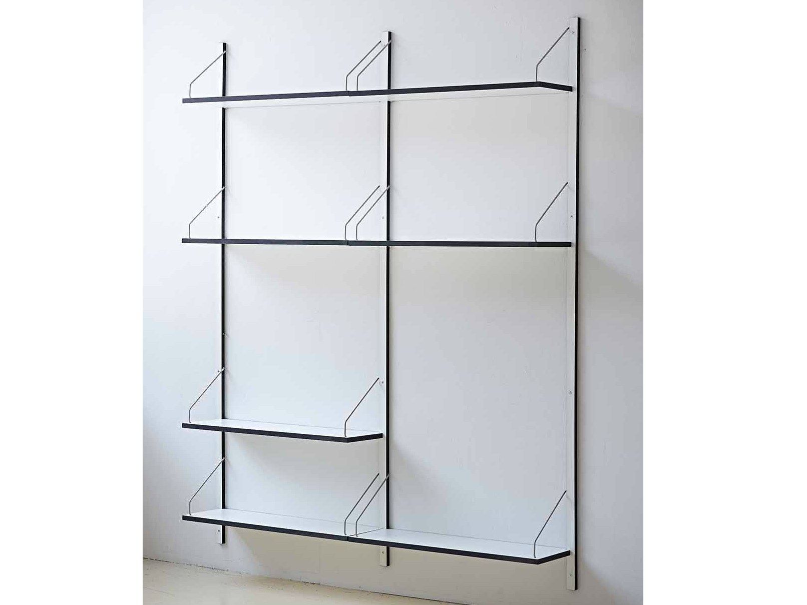 ROYAL SYSTEM® HPL shelving unit by dk3 design Poul Cadovius