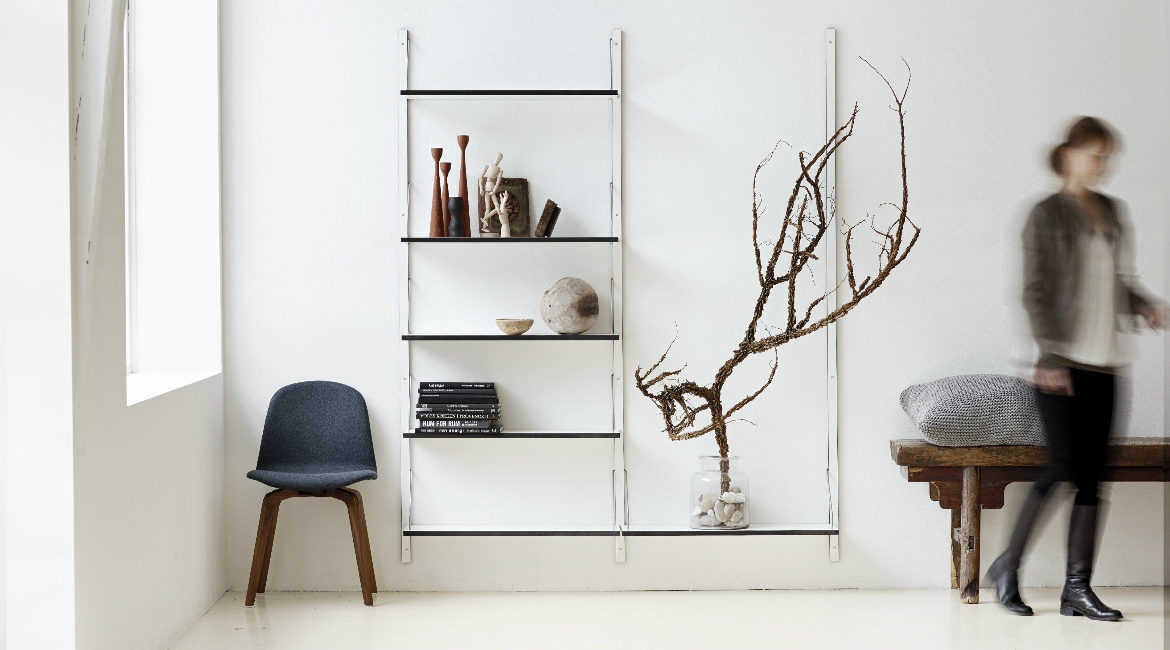 ROYAL SYSTEM® HPL shelving unit by dk3 design Poul Cadovius