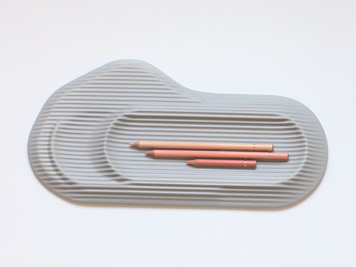 Ceramic pen holder CERAMIC FEELD by Moustache design Benjamin