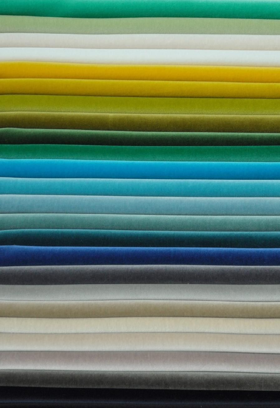 Solidcolor washable cotton fabric COSMOS by LELIEVRE