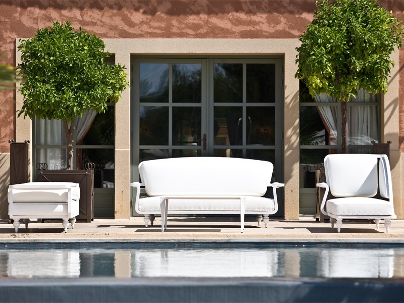 GARDEN BENCH PARIS COLLECTION BY SÉRÉNITÉ LUXURY DESIGN LAURENT