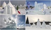 Esportare l’architettura e la scultura con le opere di neve e ghiaccio