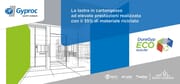 Arriva Gyproc DuraGyp ECO Activ’Air®: la lastra in cartongesso con il più alto contenuto di riciclato