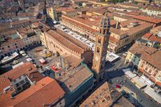 AERtetto per il Palazzo del Podestà di Faenza