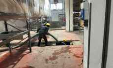 Uretek: riempimento dei vuoti sotto pavimentazioni industriali con iniezioni di resine